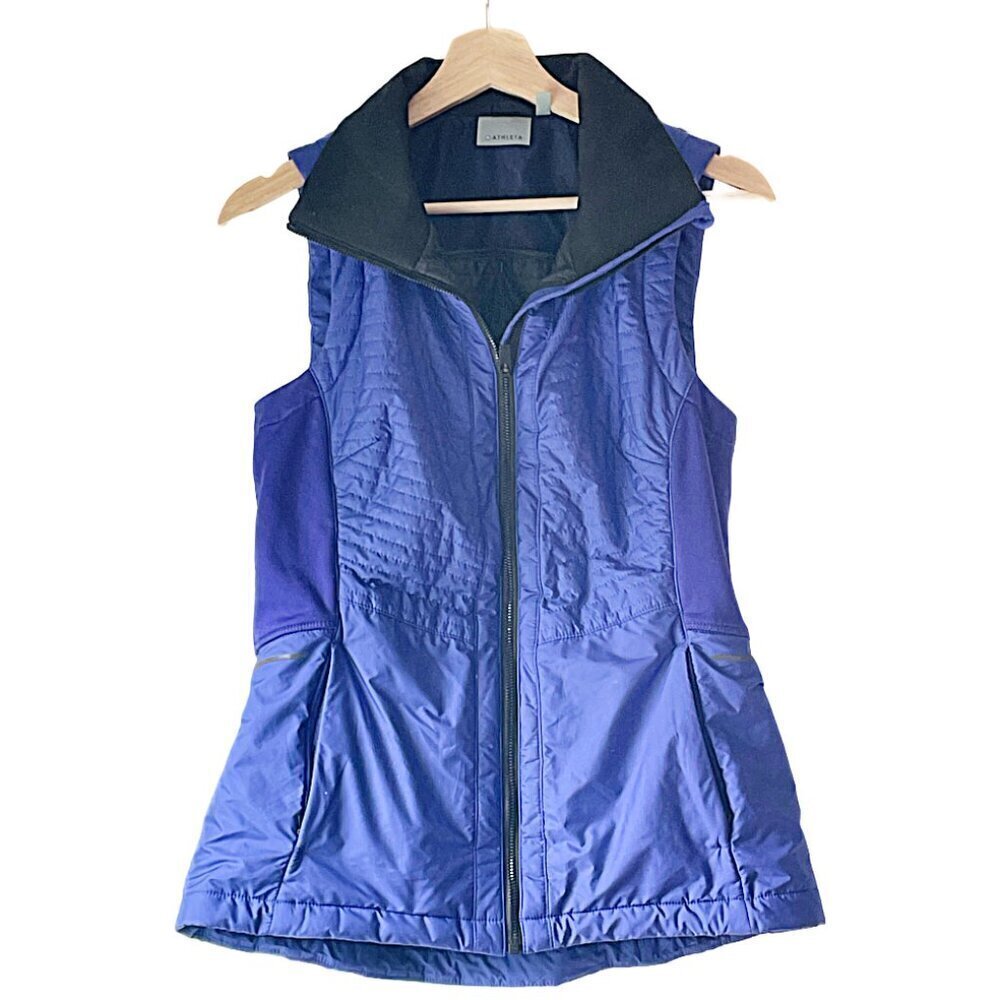 Athleta Blue Vest